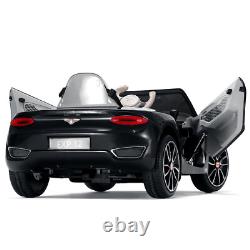 Licensed Bentley Style Kids Electric Ride On Car with Remote Control Children Gift