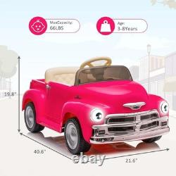 Licensed Chevrole Ride on Car for Kids Toddlers 12V Electric Vehicle with Remote