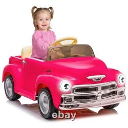 Licensed Chevrole Ride on Car for Kids Toddlers 12V Electric Vehicle with Remote