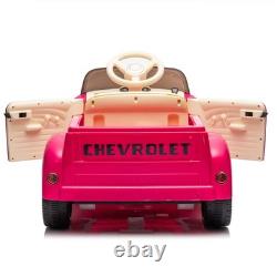 Licensed Chevrole Ride on Car for Kids Toddlers 12V Electric Vehicle with Remote