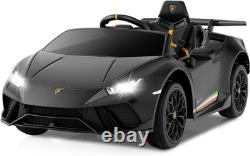Licensed Lamborghini Huracan Ride on Car by, 12V Kids Electric Vehicle with Rem