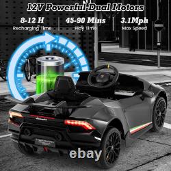 Licensed Lamborghini Huracan Ride on Car by, 12V Kids Electric Vehicle with Rem