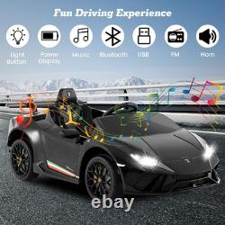 Licensed Lamborghini Huracan Ride on Car by, 12V Kids Electric Vehicle with Rem