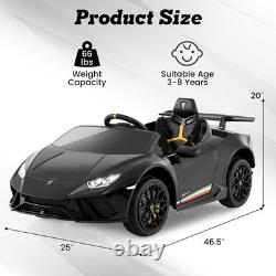 Licensed Lamborghini Huracan Ride on Car by, 12V Kids Electric Vehicle with Rem