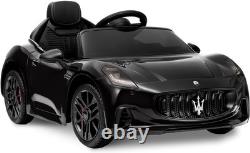 Licensed Maserati Kids Ride On Car 12V with Remote Control, Electric Vehicle Toy