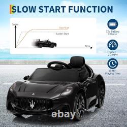Licensed Maserati Kids Ride On Car 12V with Remote Control, Electric Vehicle Toy