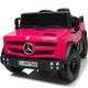Licensed Mercedes-benz Car For Kids 12v Ride On Car Remote Pink Electric Vehicle