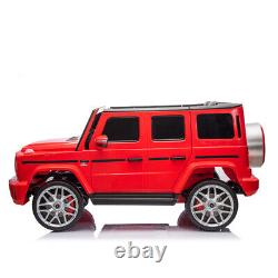 Licensed Mercedes-Benz G63 24V Kids Ride on Car 2-Seater Vehicle Toy with Remote