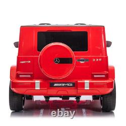 Licensed Mercedes-Benz G63 24V Kids Ride on Car 2-Seater Vehicle Toy with Remote