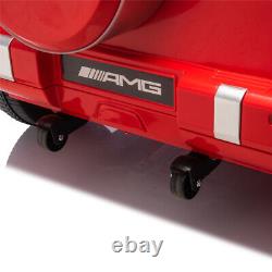 Licensed Mercedes-Benz G63 24V Kids Ride on Car 2-Seater Vehicle Toy with Remote