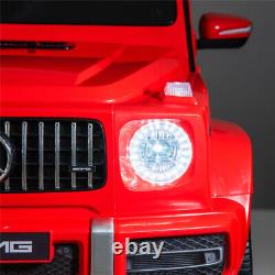 Licensed Mercedes-Benz G63 24V Kids Ride on Car 2-Seater Vehicle Toy with Remote
