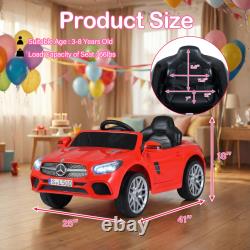Licensed Mercedes-Benz SL R231 Kids Ride on Car 12V Electric Vehicle with Music