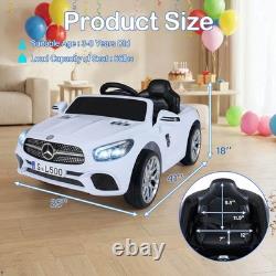 Licensed Mercedes-Benz SL R231 Kids Ride on Car 12V Electric Vehicle with Music