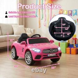 Licensed Mercedes-Benz SL R231 Kids Ride on Car 12V Electric Vehicle with Music