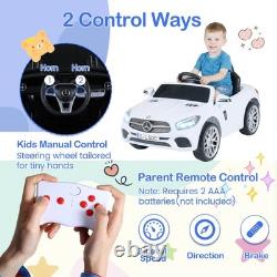 Licensed Mercedes-Benz SL R231 Kids Ride on Car 12V Electric Vehicle with Music