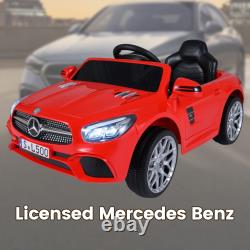 Licensed Mercedes-Benz SL R231 Kids Ride on Car 12V Electric Vehicle with Music