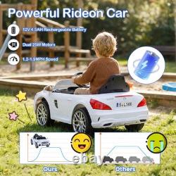 Licensed Mercedes-Benz SL R231 Kids Ride on Car 12V Electric Vehicle with Music