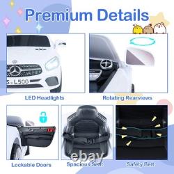 Licensed Mercedes-Benz SL R231 Kids Ride on Car 12V Electric Vehicle with Music