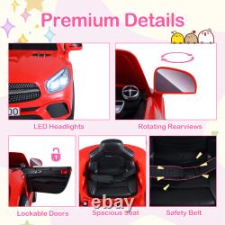 Licensed Mercedes-Benz SL R231 Kids Ride on Car 12V Electric Vehicle with Music