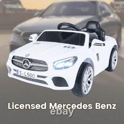Licensed Mercedes-Benz SL R231 Kids Ride on Car 12V Electric Vehicle with Music