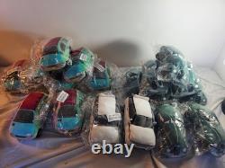 Lot 19 Autoplush Plush Toy Cars SUV Hatchback Collector Soft Stuffed Vehicles