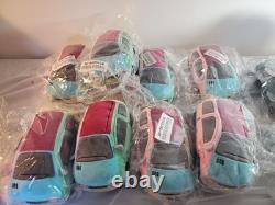 Lot 19 Autoplush Plush Toy Cars SUV Hatchback Collector Soft Stuffed Vehicles