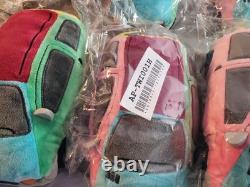 Lot 19 Autoplush Plush Toy Cars SUV Hatchback Collector Soft Stuffed Vehicles