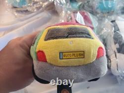 Lot 19 Autoplush Plush Toy Cars SUV Hatchback Collector Soft Stuffed Vehicles