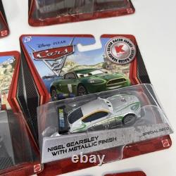 Lot Of 11 Disney Pixar Cars 2 Grem Acer Luigi Guido Rod Nigel Finn Mcqueen New