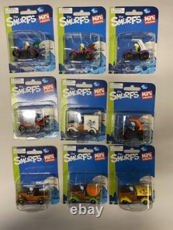 Lot Of 50 Different Smurf and Smurfette Mini Vehicle By Peyo Smurfs Cars Trucks