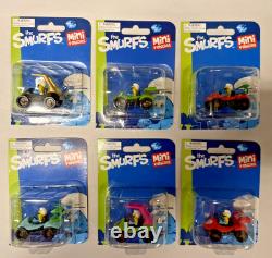 Lot Of 50 Different Smurf and Smurfette Mini Vehicle By Peyo Smurfs Cars Trucks