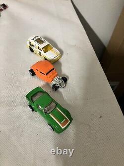 Lot Of 65 Vintage Micro Machines Cars Vehicles Miniatures Toy Cars with case