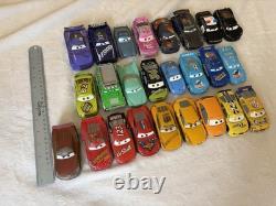 Lot of 25 Disney Cars and Pixar Diecast 143 Scale Vehicles