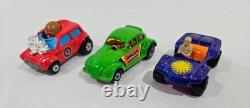 Lot of 45 vintage toy vehicles and Matchbox car case