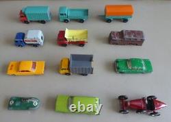 Lot of 72 Vintage Matchbox Lesney Diecast Toy Car Vehicles Many Old Rare Ones