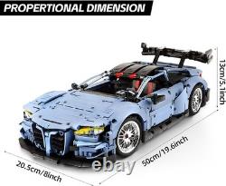 M4 Building Car Set, 110 Champion Racing Car Building Block-2280PCS