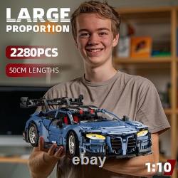 M4 Building Car Set, 110 Champion Racing Car Building Block-2280PCS