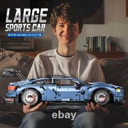 M4 Building Car Set, 110 Champion Racing Car Building Block-2280PCS