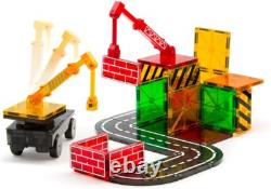 MAGNA-TILES Builder 32-Piece Magnetic Construction Set FREESHIPPING