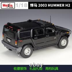 MAISTO 118 2003 HUMMER H2 SUV Alloy Diecast vehicle Car MODEL TOY Gift Collect