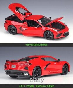 MAISTO 118 2020 Corvette Stingray Coupe Alloy Diecast Vehicle Car MODEL TOY