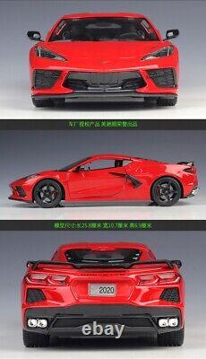 MAISTO 118 2020 Corvette Stingray Coupe Alloy Diecast Vehicle Car MODEL TOY