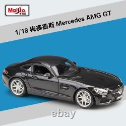 MAISTO 118 AMG GT BK Alloy Diecast Vehicle Sports Car MODEL TOY Gift Collection