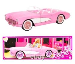 MATTEL Barbie The Movie Car Pink Corvette Toy HPK02