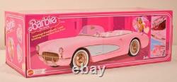 MATTEL Barbie The Movie Car Pink Corvette Toy HPK02-9993
