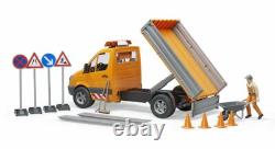 MB Sprinter Road Service Vehicle with Worker+extra Bruder Toy Car Model 1/16 116