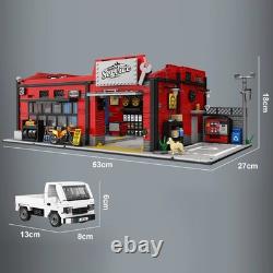 MOC Vehicle Service Car Mod Shop Building Blocks Bricks Toys Set 2819 pcs