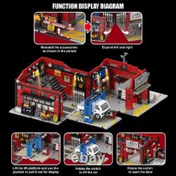 MOC Vehicle Service Car Mod Shop Building Blocks Bricks Toys Set 2819 pcs