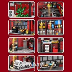 MOC Vehicle Service Car Mod Shop Building Blocks Bricks Toys Set 2819 pcs