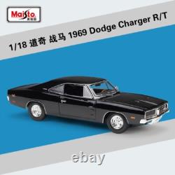 Maisto 118 1969 DODGE CHARGER R-T Alloy Diecast Vehicle Car MODEL TOY Collect